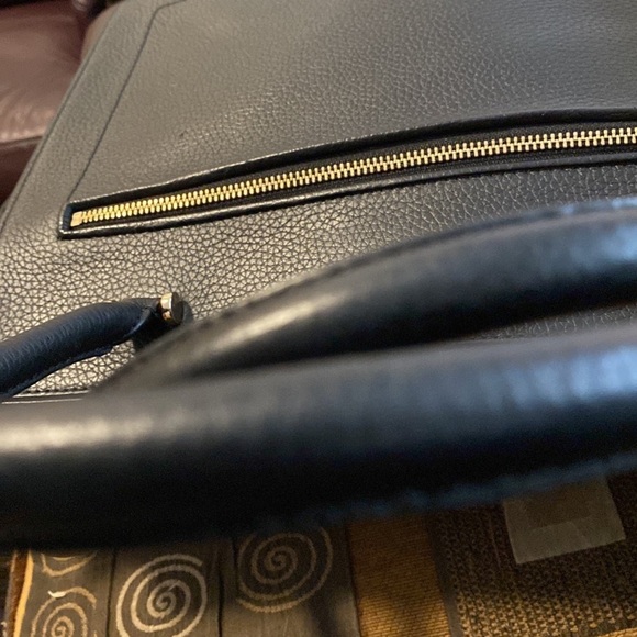 Kate Spade Black leather Satchel with Tassel - Picture 7 of 12